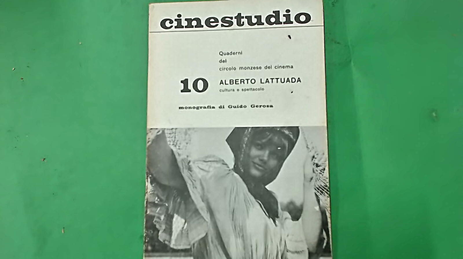 CINESTUDIO (It) magazine side cover Issue 10   1963