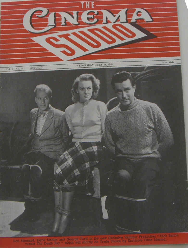 CINEMA STUDIO | THE magazine side cover Issue 16 14 July 1948