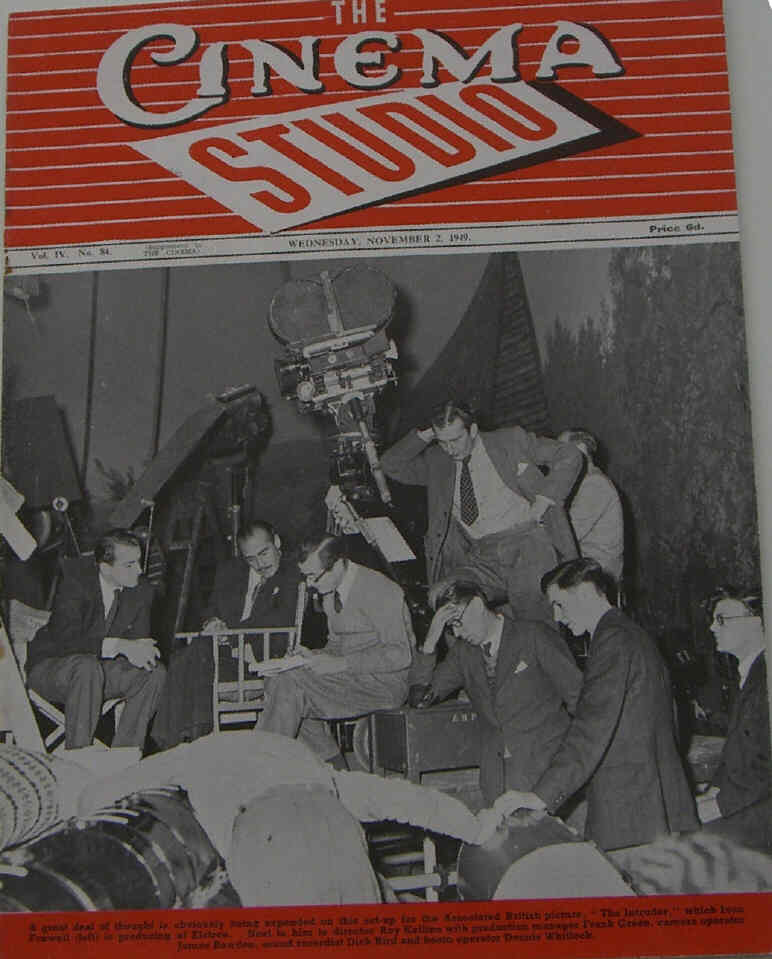 CINEMA STUDIO | THE magazine side cover 2 November 1949