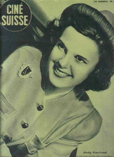 CINE SUISSE magazine side cover 13 December 1941