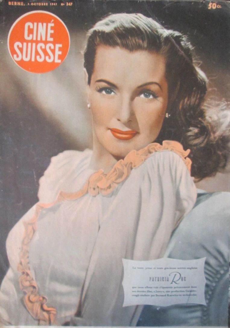 CINE SUISSE magazine side cover Issue 347 8 October 1947