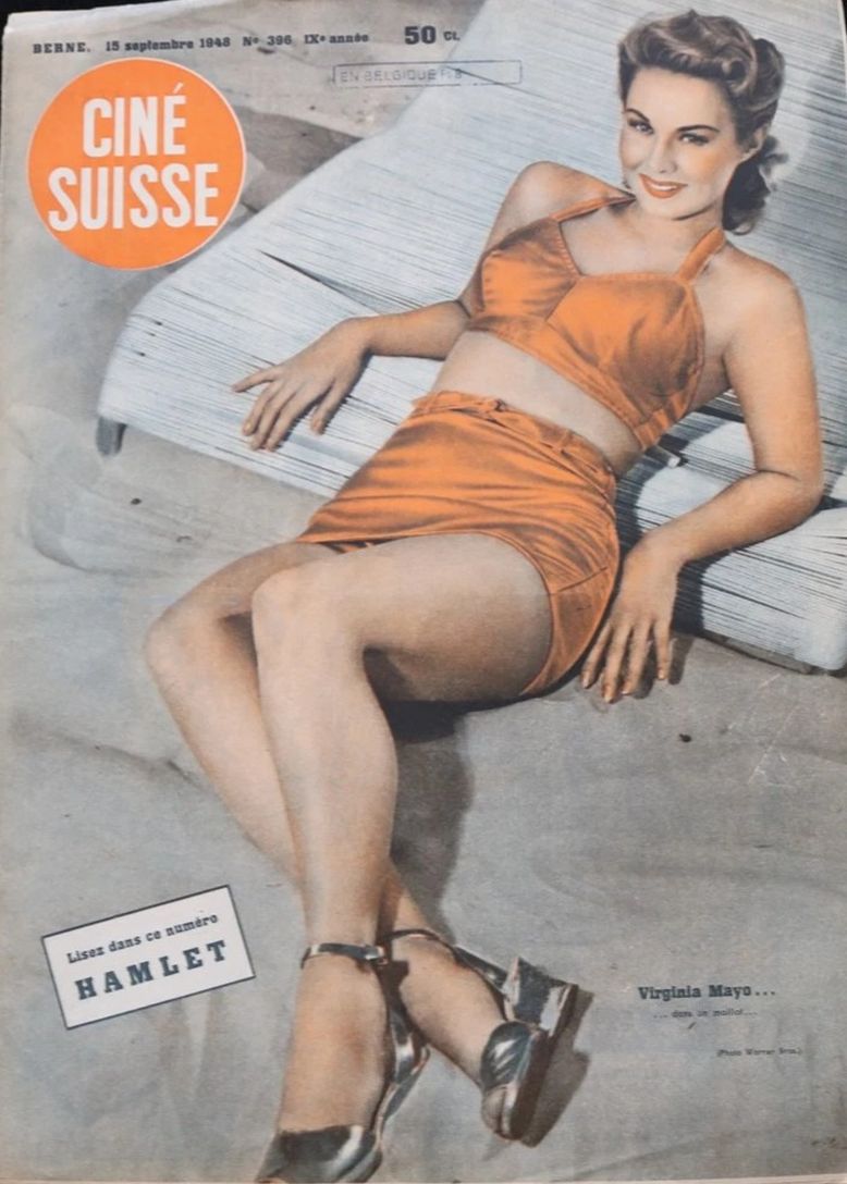 CINE SUISSE magazine side cover Issue 396 15 September 1948