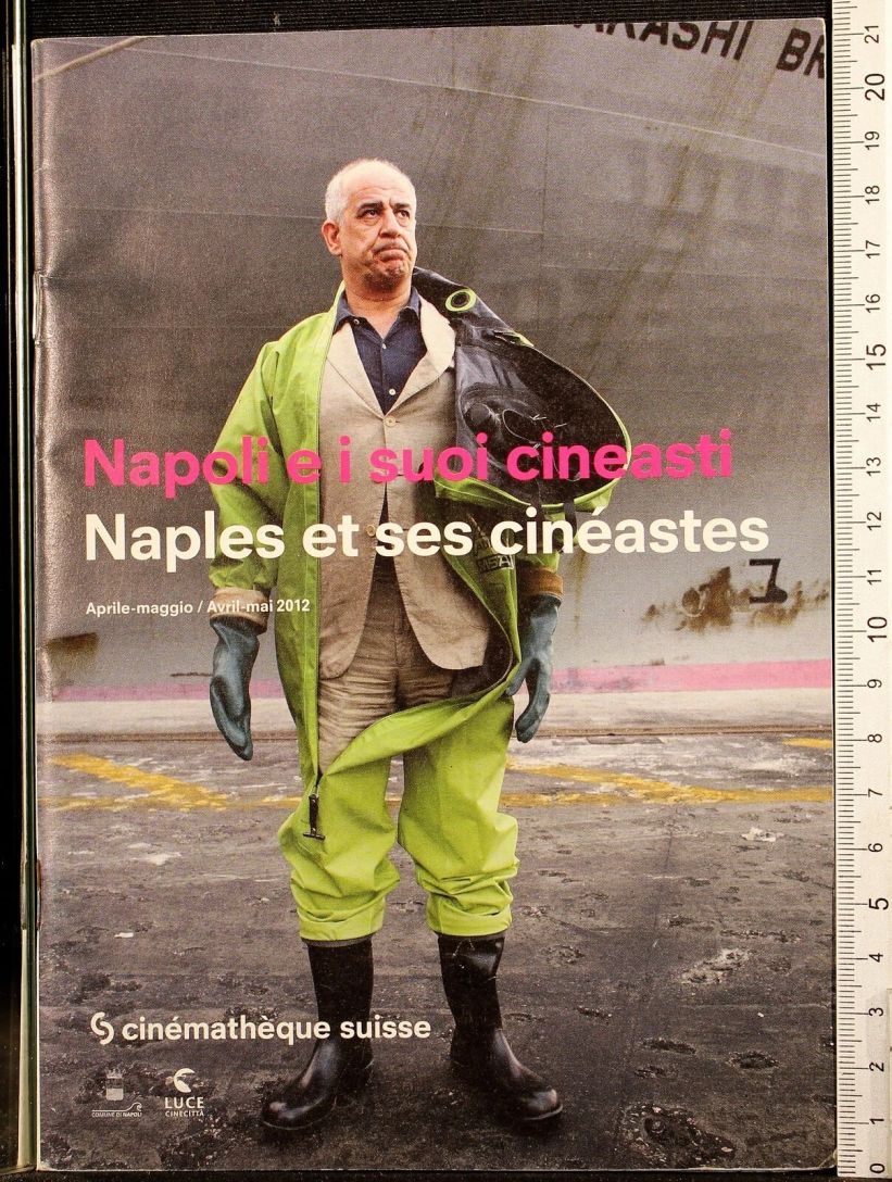CINEMATHEQUE SUISSE | LA magazine side cover  April/May 2012
