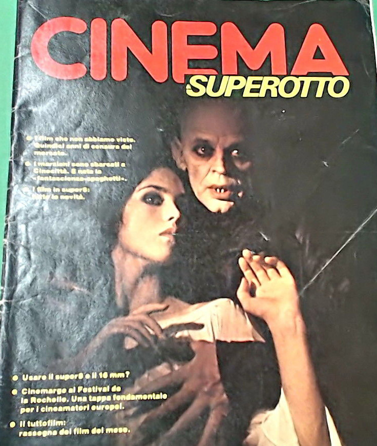 CINEMA SUPEROTTO magazine side cover Issue 3  March 1979
