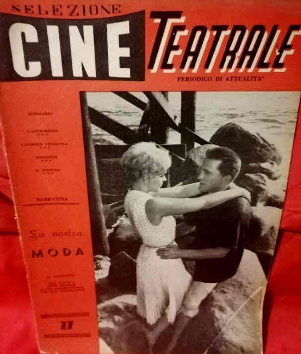 SELEZIONE CINE TEATRALE magazine side cover Issue 27   1960