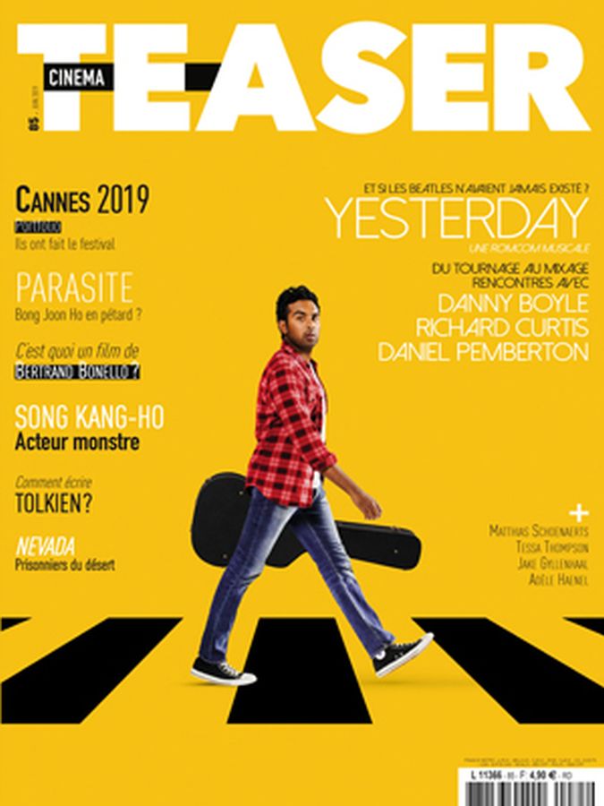 CINEMA TEASER magazine side cover Issue 85  June 2019