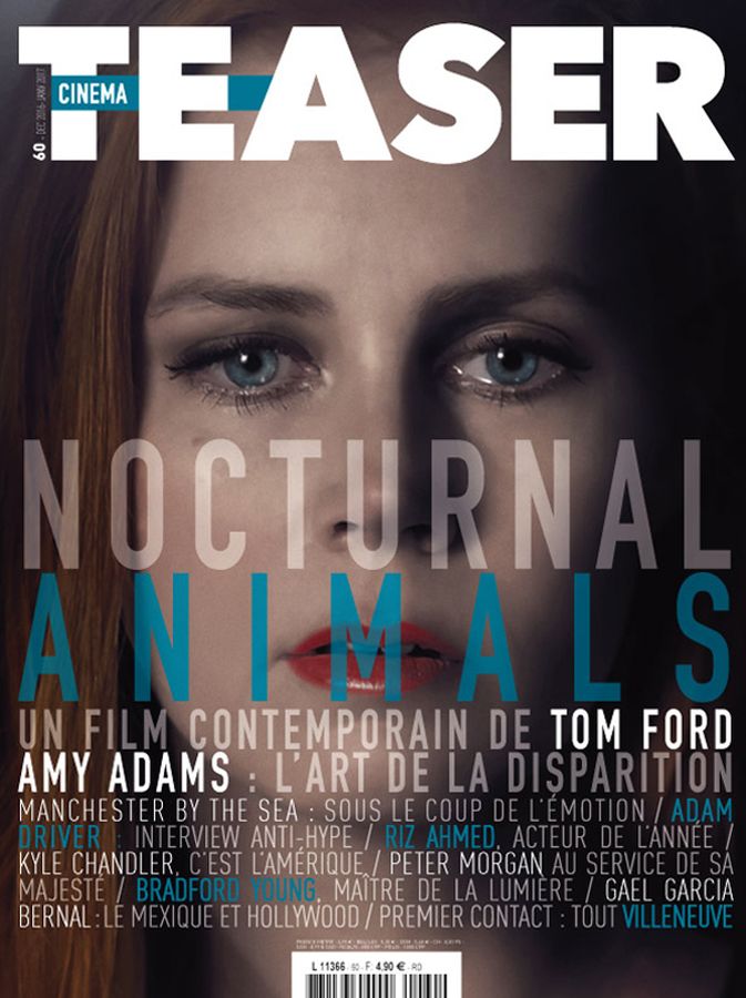 CINEMA TEASER magazine side cover Issue 60 December 2016