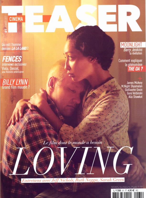 CINEMA TEASER magazine side cover Issue 61 February 2017