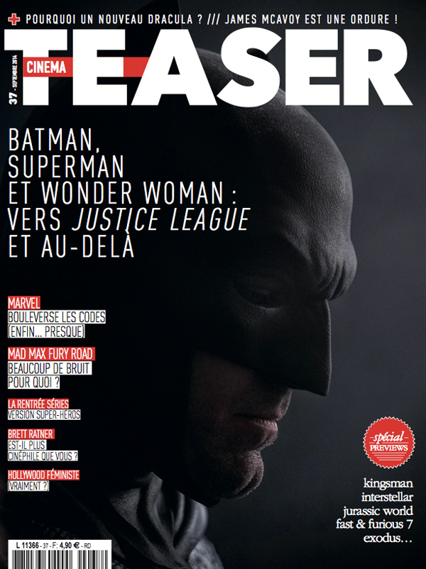 CINEMA TEASER magazine side cover Issue 37 September 2014