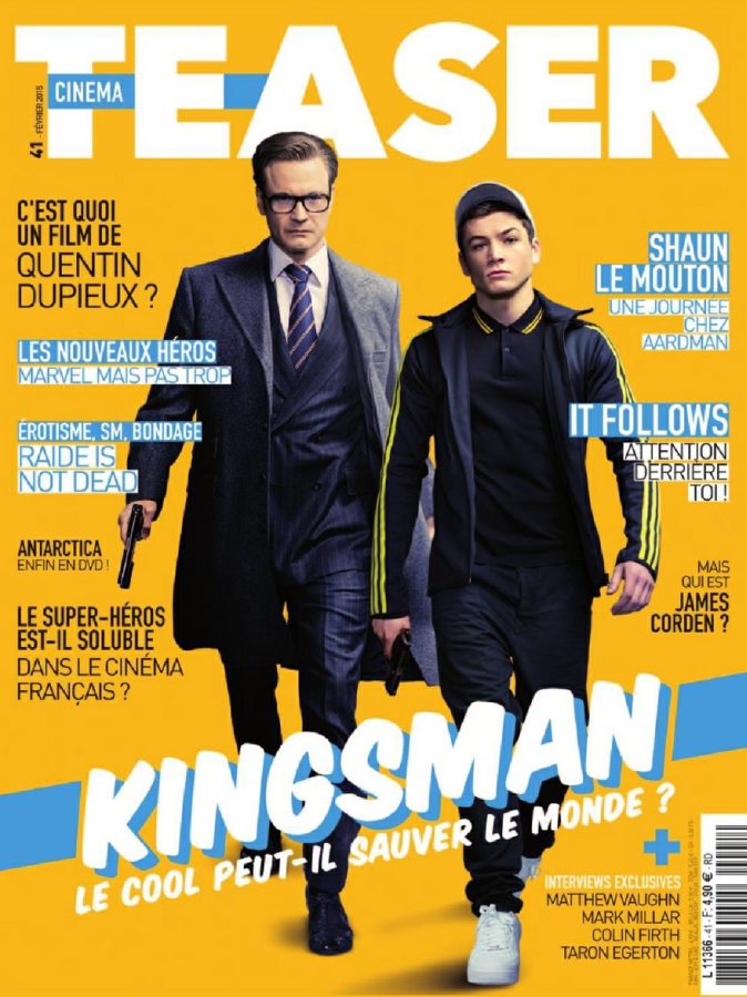 CINEMA TEASER magazine side cover Issue 41 February 2015