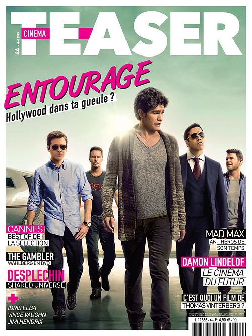 CINEMA TEASER magazine side cover Issue 44 May 2015