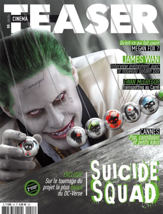 CINEMA TEASER magazine side cover Issue 55 June 2016