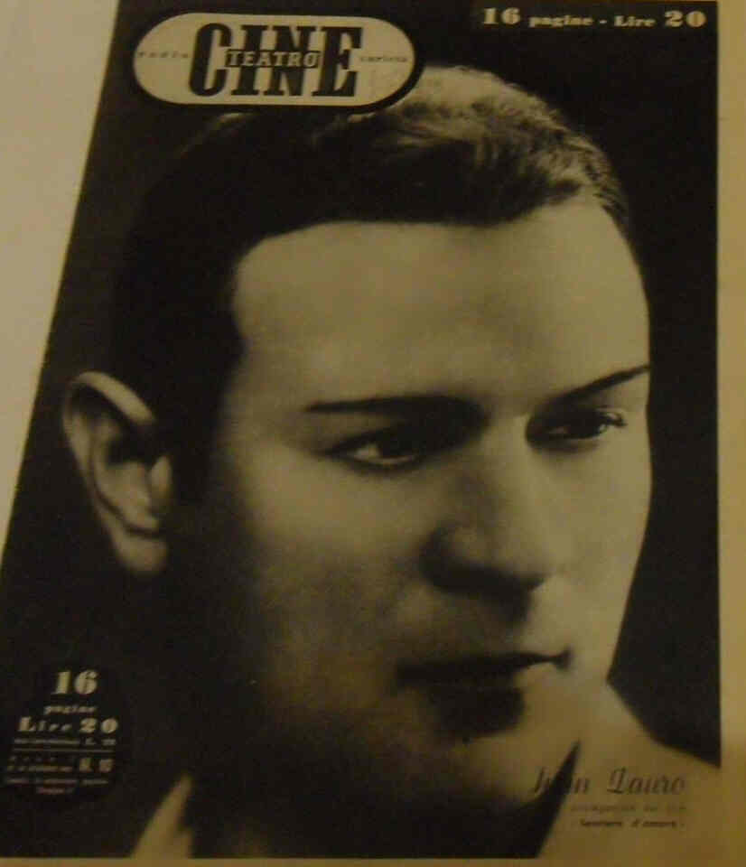 CINE TEATRO magazine side cover Issue 10  1945