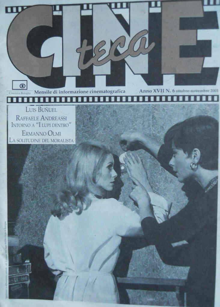 CINE TECA magazine side cover Issue 6 October/November 2001
