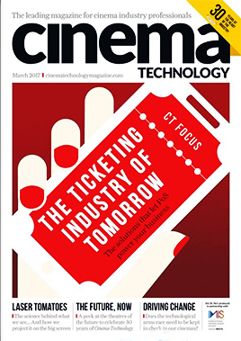 CINEMA TECHNOLOGY magazine side cover March 2017