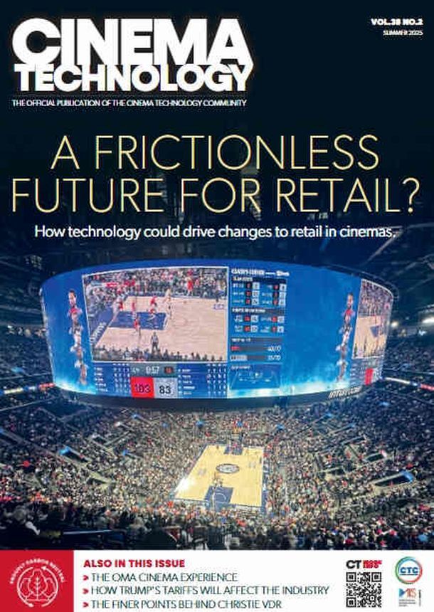 CINEMA TECHNOLOGY magazine side cover Summer 2025
