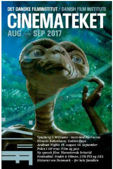 CINEMATEKET (Dk) magazine side cover August/September 2017