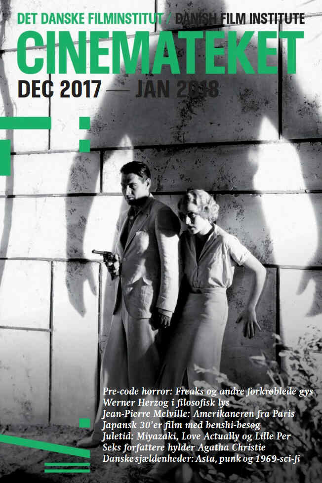 CINEMATEKET (Dk) magazine side cover  December 2017/January 2018 
