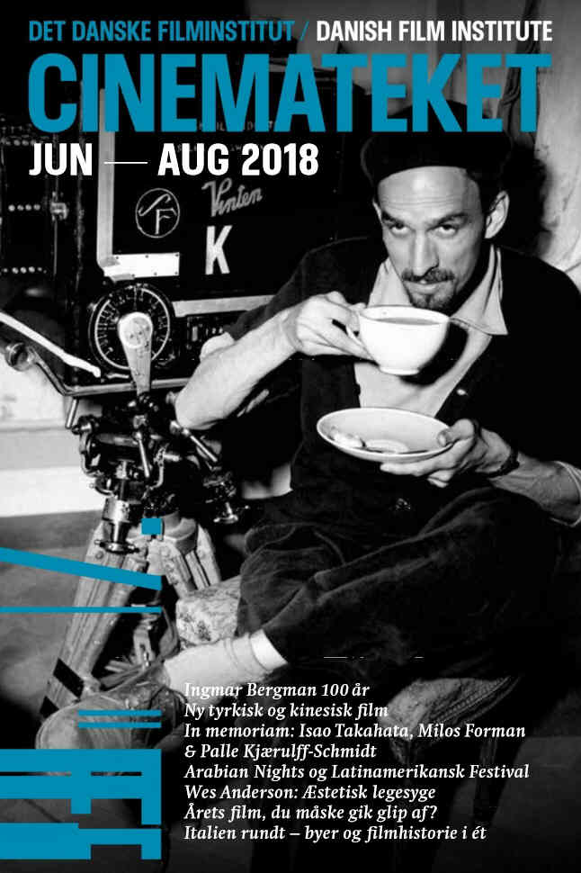 CINEMATEKET (Dk) magazine side cover  June/August 2018