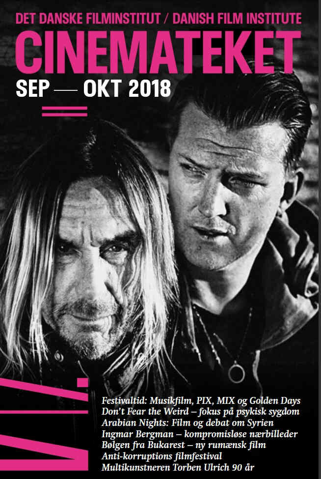 CINEMATEKET (Dk) magazine side cover  September/October 2018