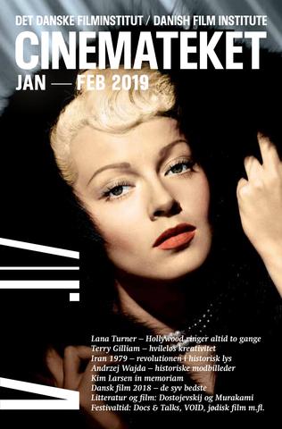 CINEMATEKET (Dk) magazine side cover  January/February 2019