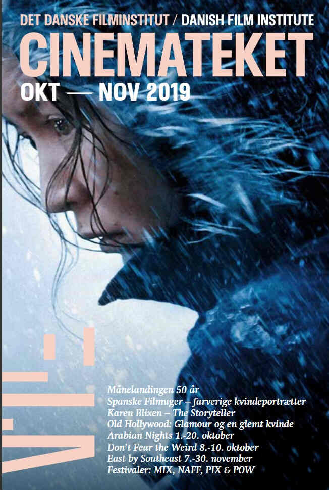 CINEMATEKET (Dk) magazine side cover  October/November 2019