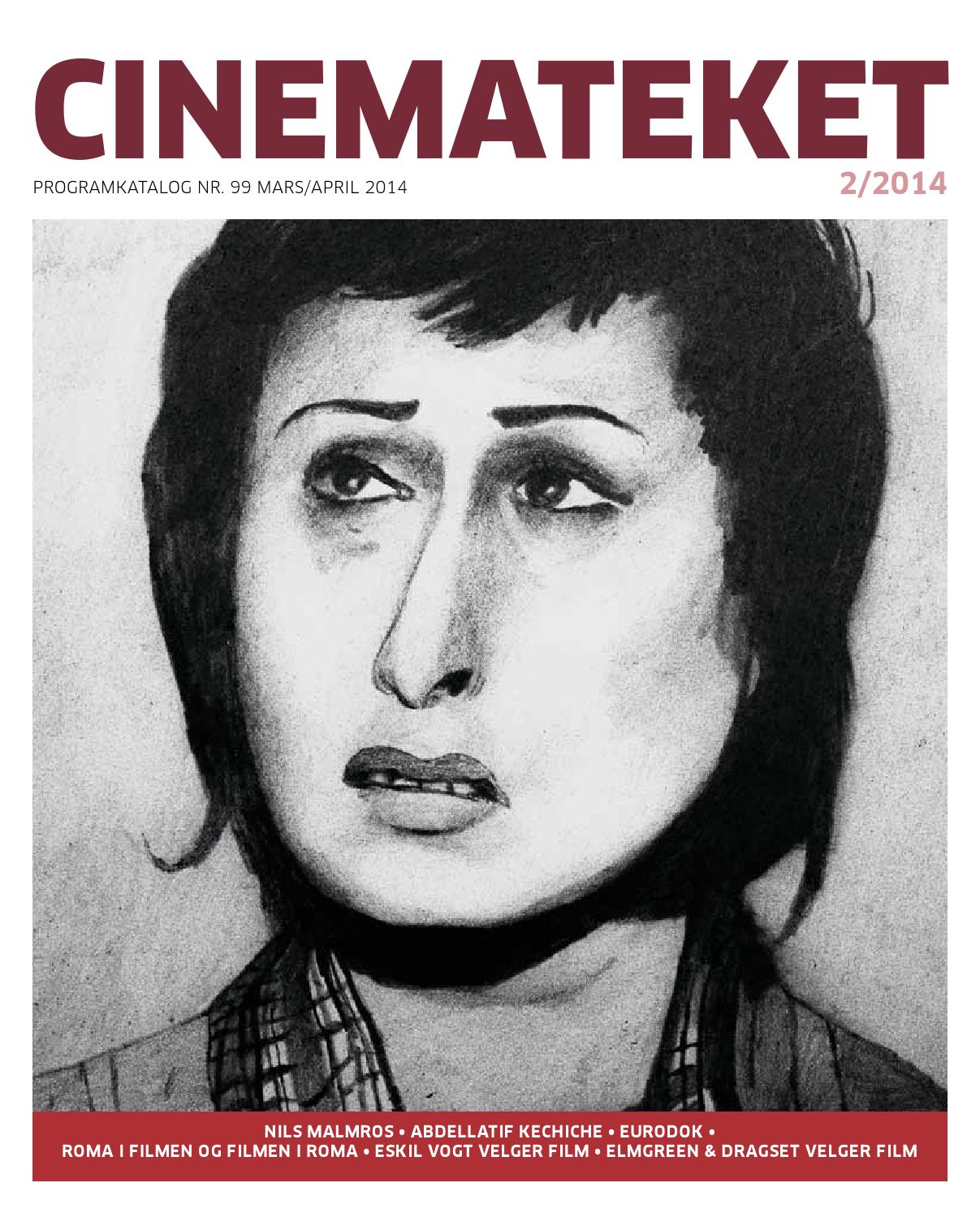 CINEMATEKET(Norway) magazine side cover Issue 99 March/April 2014