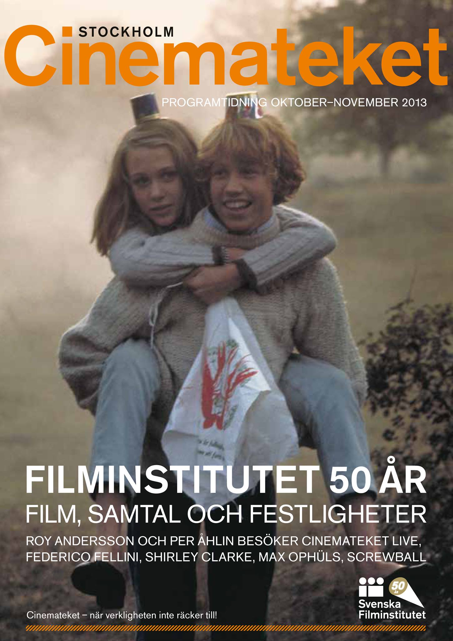 CINEMATEKET (Sweden) magazine side cover  October/November 2013