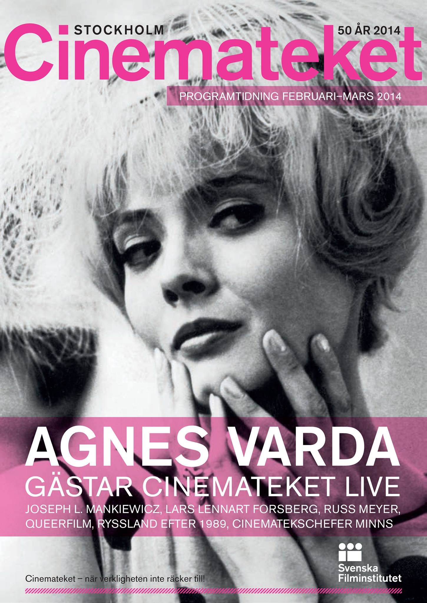CINEMATEKET (Sweden) magazine side cover  February/March 2014