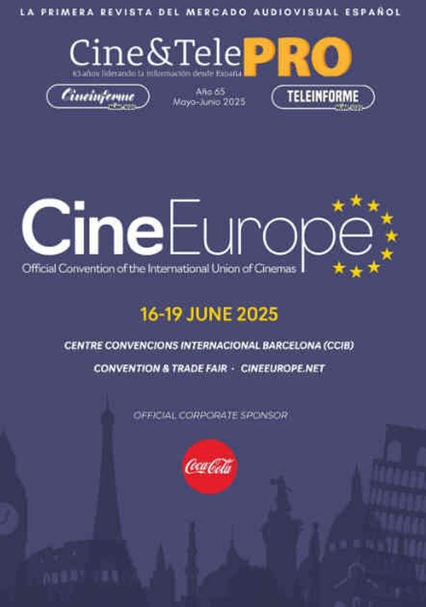 CINE AND TELE PRO magazine side cover  May/June 2025