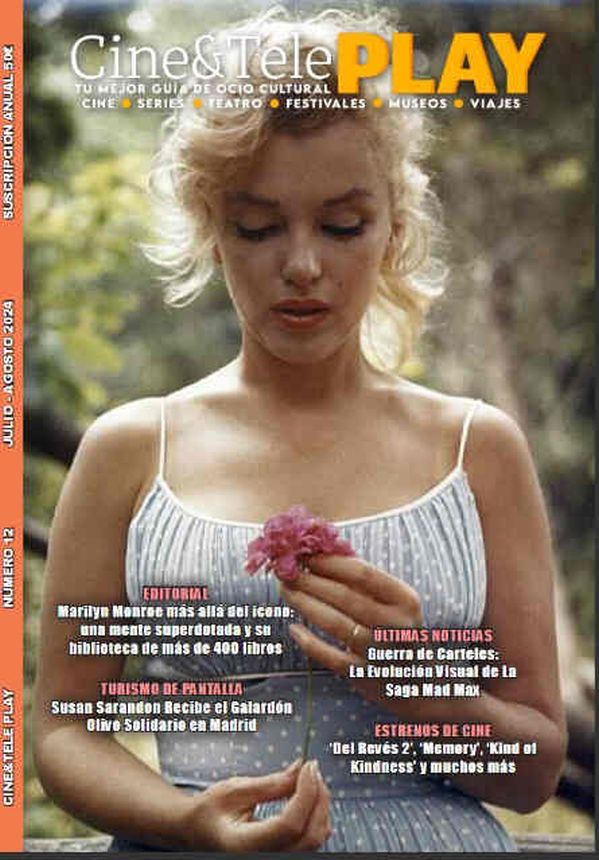CINE AND TELE PLAY magazine side cover Issue 12  July/August 2024