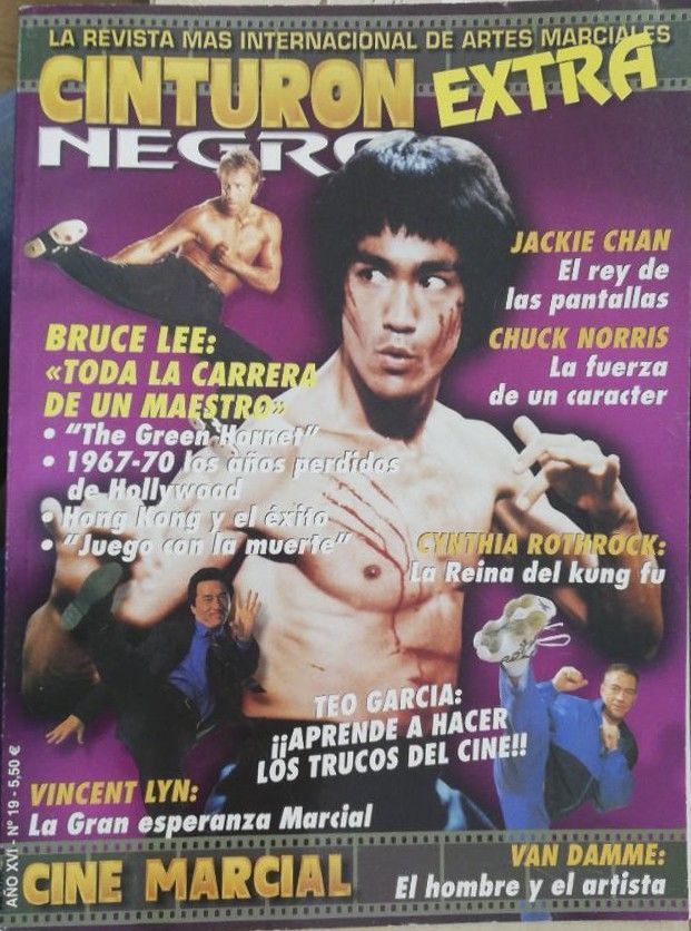 CINTURON NEGRO magazine side cover Issue 19   2004