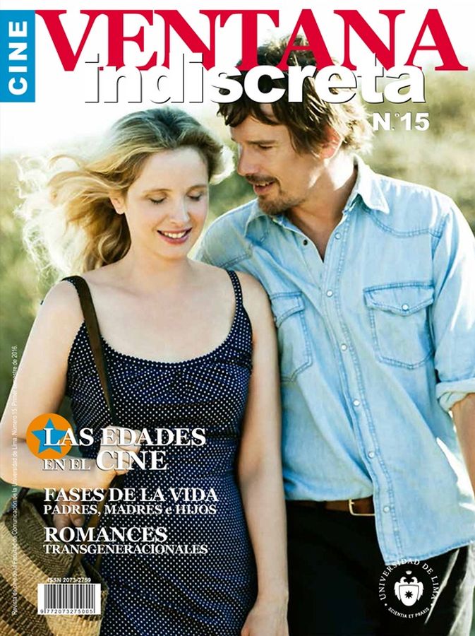 CINE VENTANA INDISCRETA magazine side cover Issue 15 October 2016