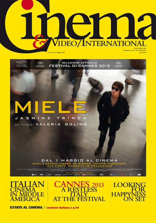 CINEMA AND VIDEO INTERNATIONAL magazine side cover May 2013
