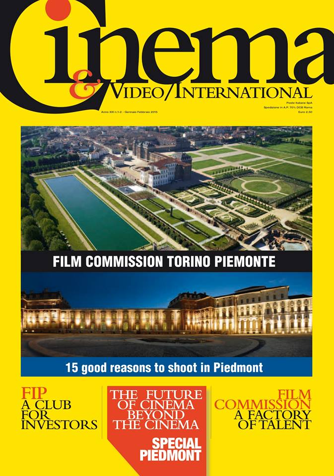 CINEMA AND VIDEO INTERNATIONAL magazine side cover January/February 2015