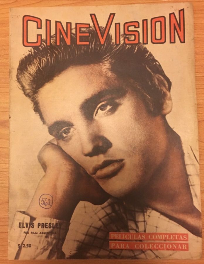 CINE VISION magazine side cover Issue 562 18 September 1957
