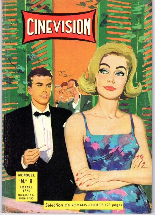 CINEVISION magazine side cover Issue 9   1962