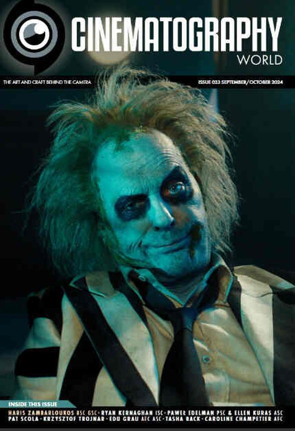 CINEMATOGRAPHY WORLD magazine side cover Issue 23  September/October 2024