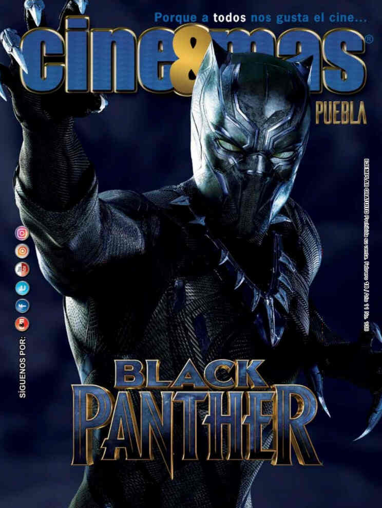 CINE Y MAS (MEXICO) magazine side cover  January 2018