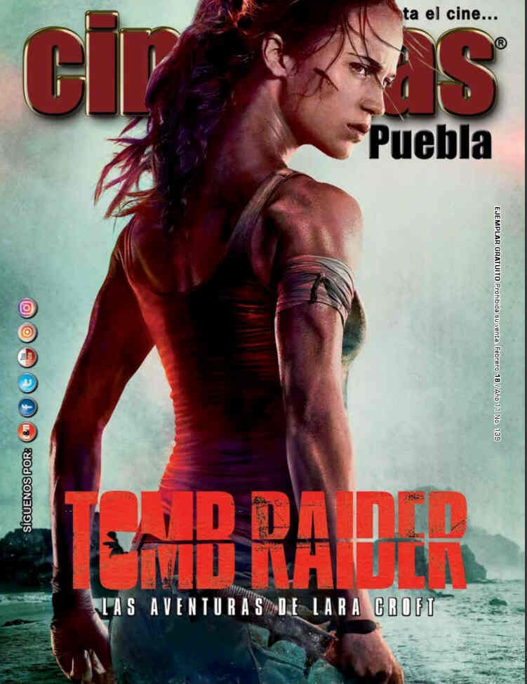 CINE Y MAS (MEXICO) magazine side cover  February 2018