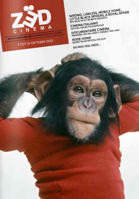 CINEMA ZED magazine side cover October 2012