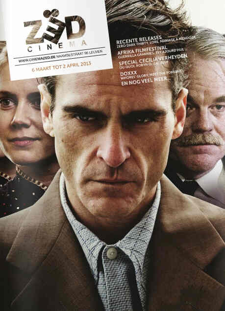 CINEMA ZED magazine side cover March 2013