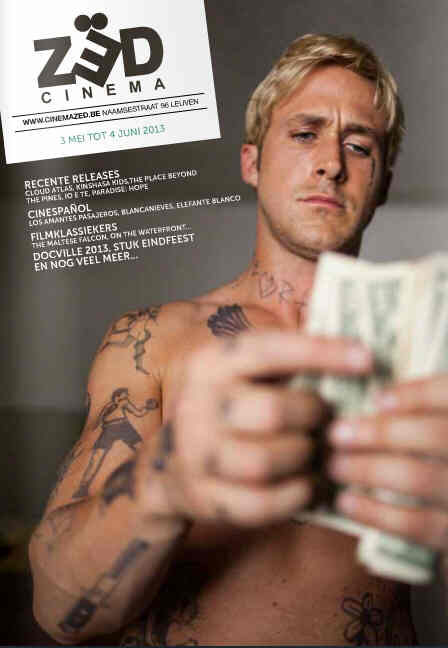 CINEMA ZED magazine side cover May 2013