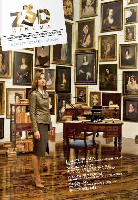 CINEMA ZED magazine side cover January 2014