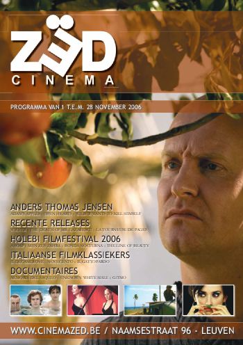 CINEMA ZED magazine side cover November 2006