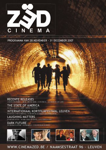 CINEMA ZED magazine side cover December 2007