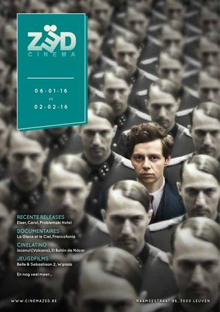 CINEMA ZED magazine side cover January 2016