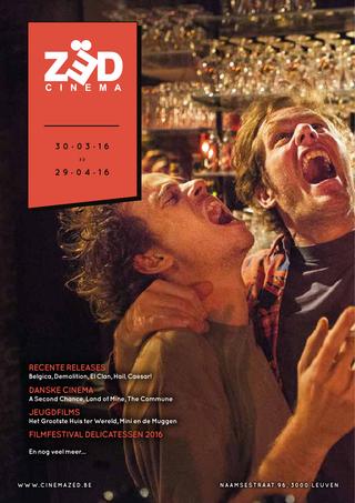CINEMA ZED magazine side cover April 2016