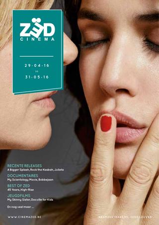 CINEMA ZED magazine side cover May 2016