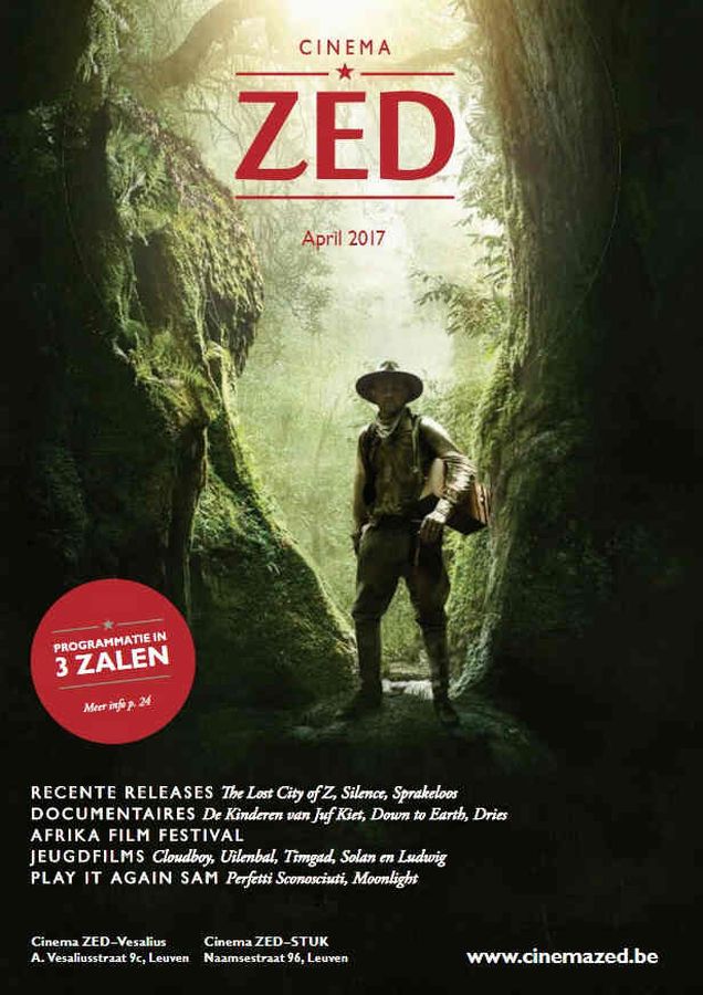 CINEMA ZED magazine side cover  April 2017